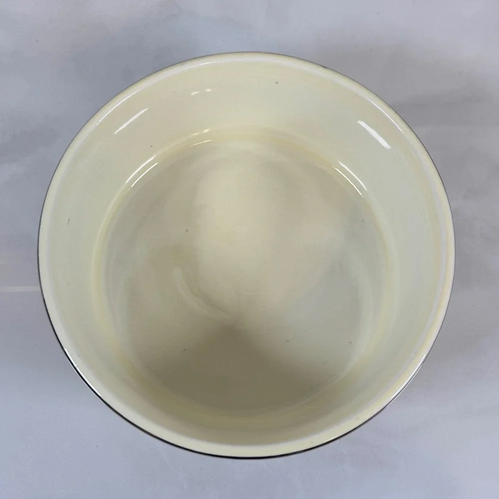 Hall 505‎ Orange Poppy Souffle Casserole Dish 7.75